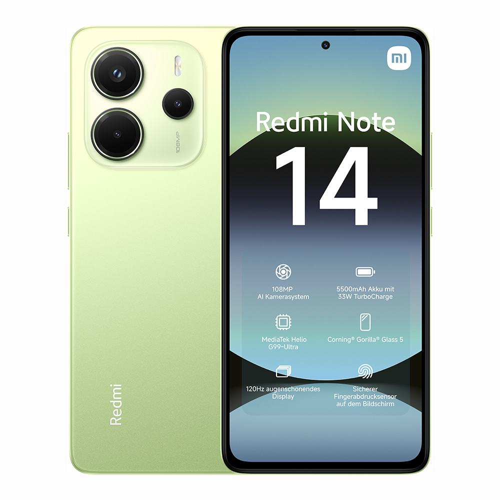 Redmi Note 14 6GB/128GB | Limettengrün